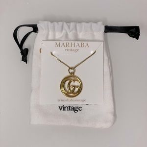 vintage gucci pendant necklace